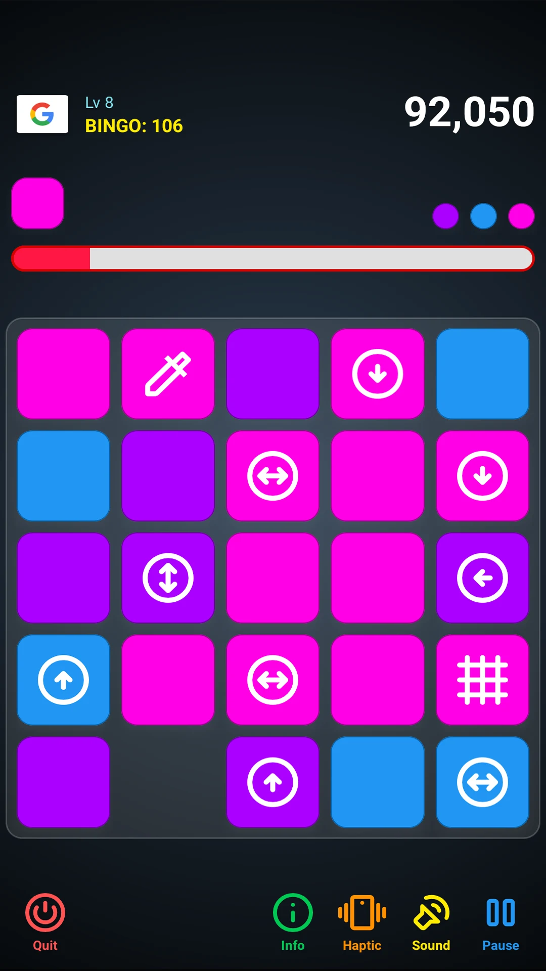 Bingo Puzzle screenshot