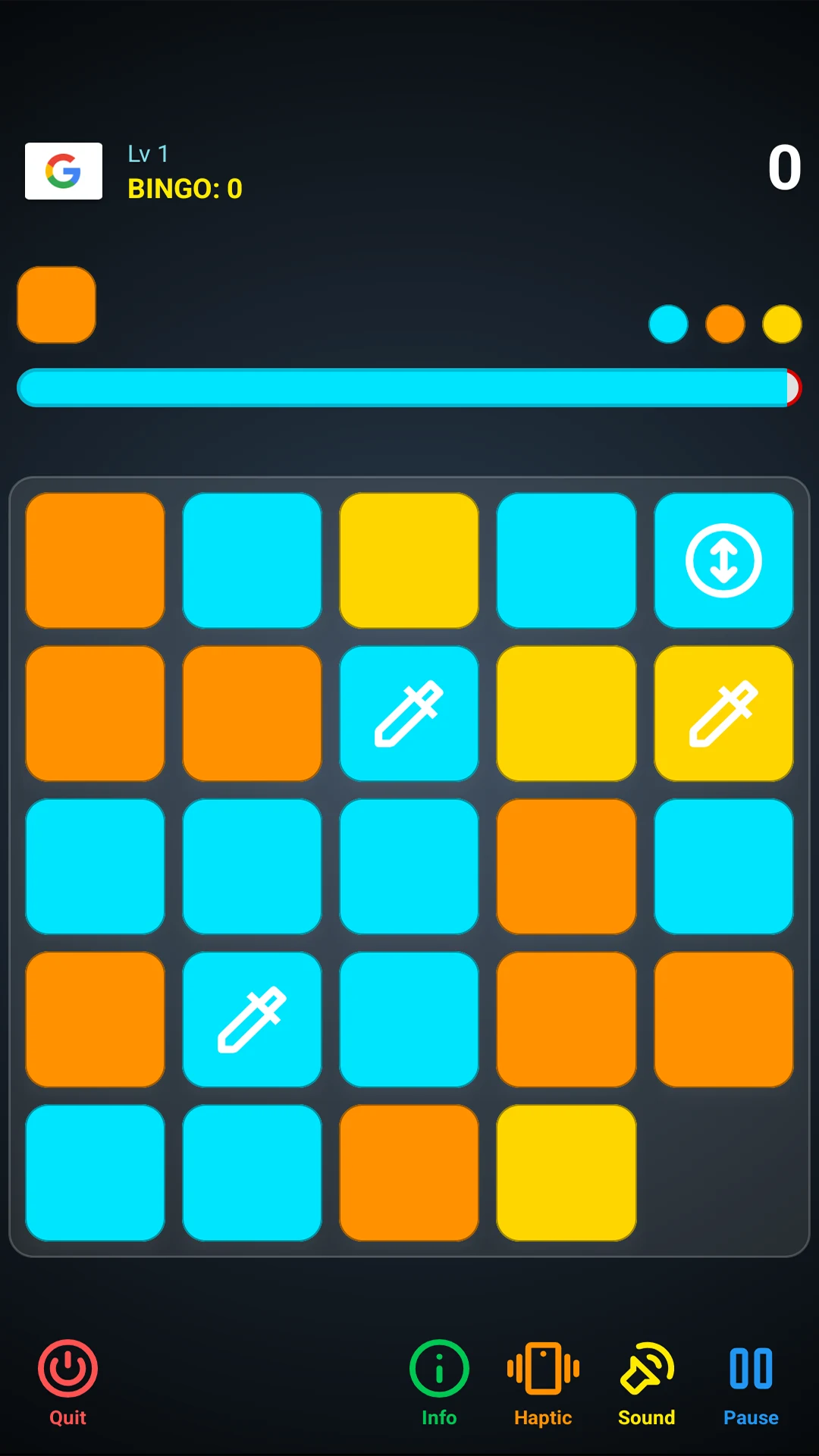 Bingo Puzzle screenshot