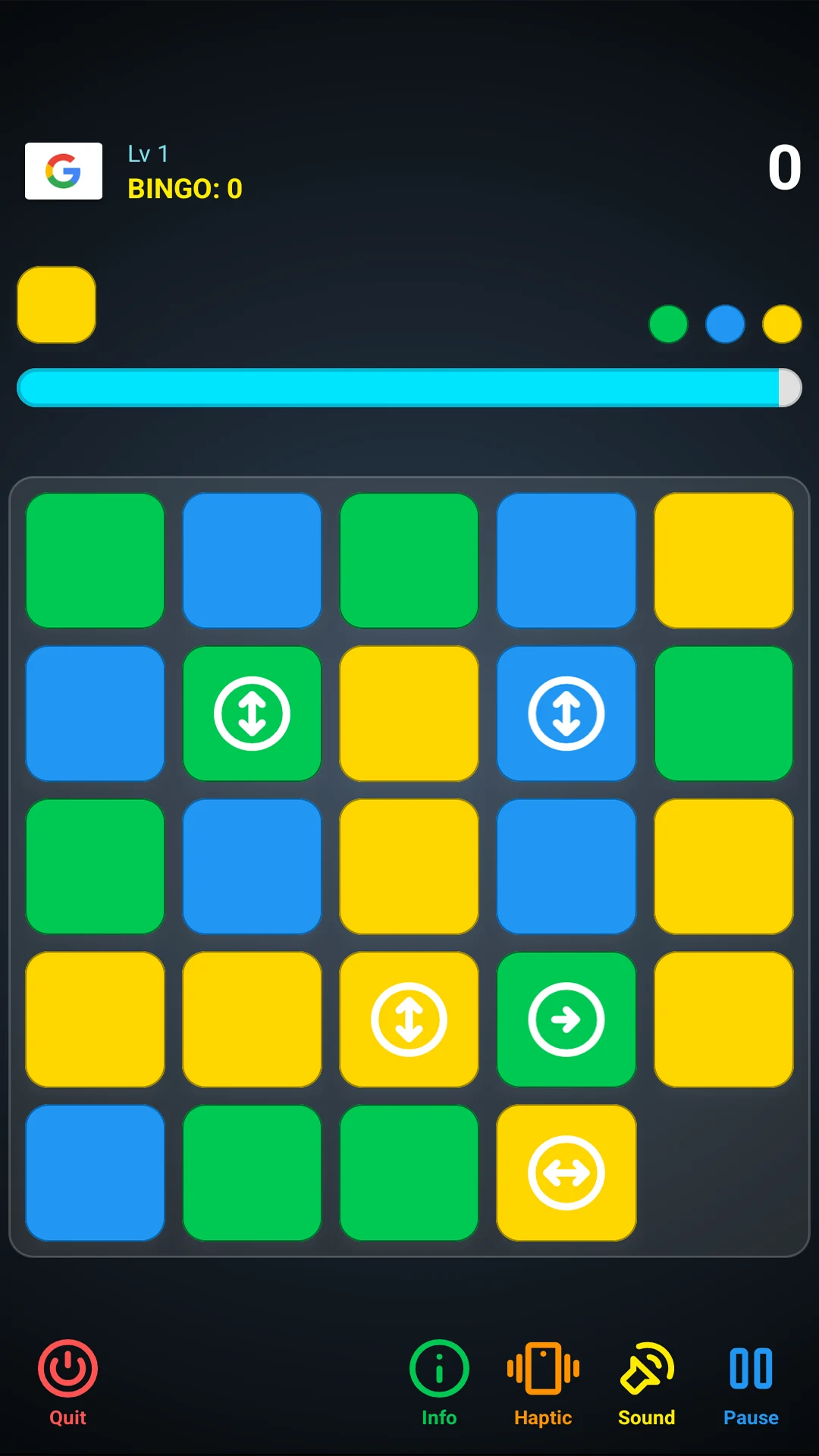 Bingo Puzzle screenshot